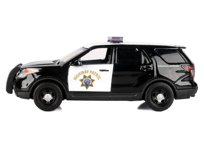 2015 Ford Police Interceptor Utility "California Highway Patrol" Black and White "Law Enforcement Public Service" Series 1/43 Diecast Model Car by Motormax <h2>2015 Motormax</h2> <p>High-quality perfe