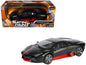 Lamborghini Reventon Matt Black with Red Stripes "Satin Paint" Series 1/24 Diecast Model Car by Motormax <h2>Lamborghini Motormax</h2> <p>High-quality perfect for collectors and enthusiasts. Features