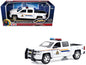 2017 Chevrolet Silverado 1500 LT Z71 Crew Cab Pickup Truck "Royal Canadian Mounted Police" White with Flashing Light Bar and Front and Rear Lights and Sounds "Law Enforcement and Public Service" Series 1/27 T&y Diecast Model Car by Motormax
