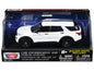 2022 Ford Police Interceptor Utility White Unmarked "Custom Builder's Kit" "Law Enforcement and Public Service" Series 1/43 Diecast Model Car by Motormax <h2>2022 Motormax</h2> <p>High-quality perfect