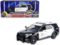 2015 Ford Police Interceptor Utility Black and White "Los Angeles Department (LAPD)" with Flashing Light Bar Front Rear Lights Sounds 1/24 Diecast Model Car by Motormax <h2>2015 Motormax</h2> <p>High-