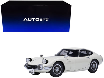 1967 Toyota 2000GT RHD (Right Hand Drive) White 1/18 Model Car by Autoart <h2>1967 Autoart</h2> <p>High-quality diecast perfect for collectors and enthusiasts. Features detailed interior exterior craf
