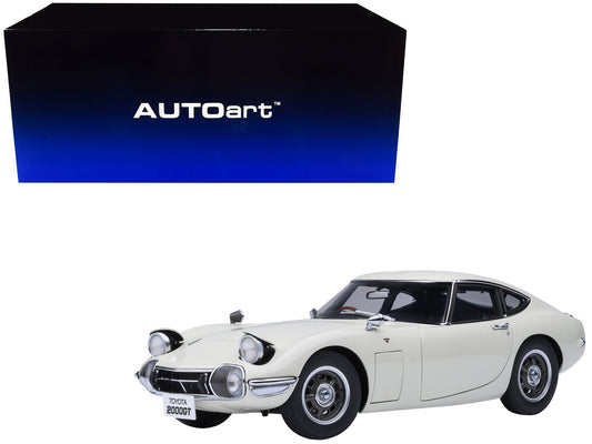 1967 Toyota 2000GT RHD (Right Hand Drive) White 1/18 Model Car by Autoart <h2>1967 Autoart</h2> <p>High-quality diecast perfect for collectors and enthusiasts. Features detailed interior exterior craf