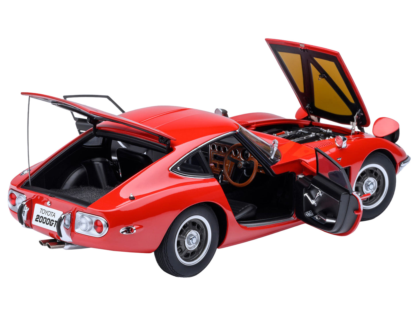 1967 Toyota 2000GT RHD (Right Hand Drive) Red 1/18 Model Car by Autoart <h2>1967 Autoart</h2> <p>High-quality diecast perfect for collectors and enthusiasts. Features detailed interior exterior crafts