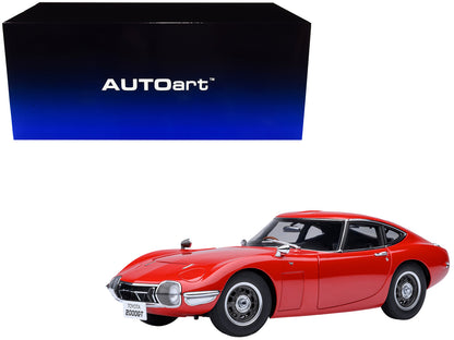 1967 Toyota 2000GT RHD (Right Hand Drive) Red 1/18 Model Car by Autoart <h2>1967 Autoart</h2> <p>High-quality diecast perfect for collectors and enthusiasts. Features detailed interior exterior crafts