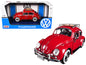 1966 Volkswagen Classic Beetle Red 1/24 Diecast Car Model by Motormax <h2>1966 Motormax</h2> <p>High-quality perfect for collectors and enthusiasts. Features detailed interior exterior craftsmanship,
