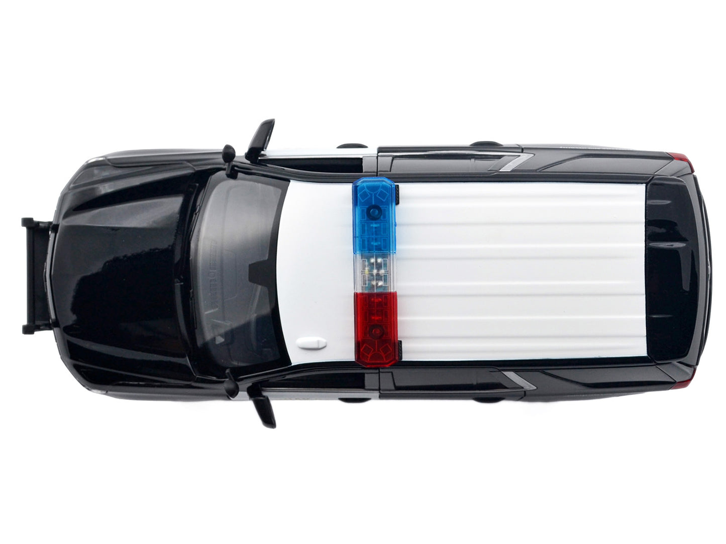 2025 Chevrolet Tahoe PPV "CHP (California Highway Patrol)" Black and White with Flashing Light Bar Front Rear Lights Sounds 1/24 Diecast Model Car by Motormax <h2>2025 Motormax</h2> <p>High-quality pe
