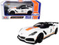 2019 Chevrolet Corvette ZR1 #22 "Gulf Oil" White with Orange Stripes and Black Top 1/24 Diecast Model Car by Motormax <h2>2019 Motormax</h2> <p>High-quality perfect for collectors enthusiasts. Feature