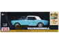 1964 1/2 Ford Mustang Light Blue with White Top James Bond 007 "Thunderball" (1965) Movie "James Collection" Series 1/18 Diecast Model Car by Motormax <h2>1964 Motormax</h2> <p>High-quality perfect fo