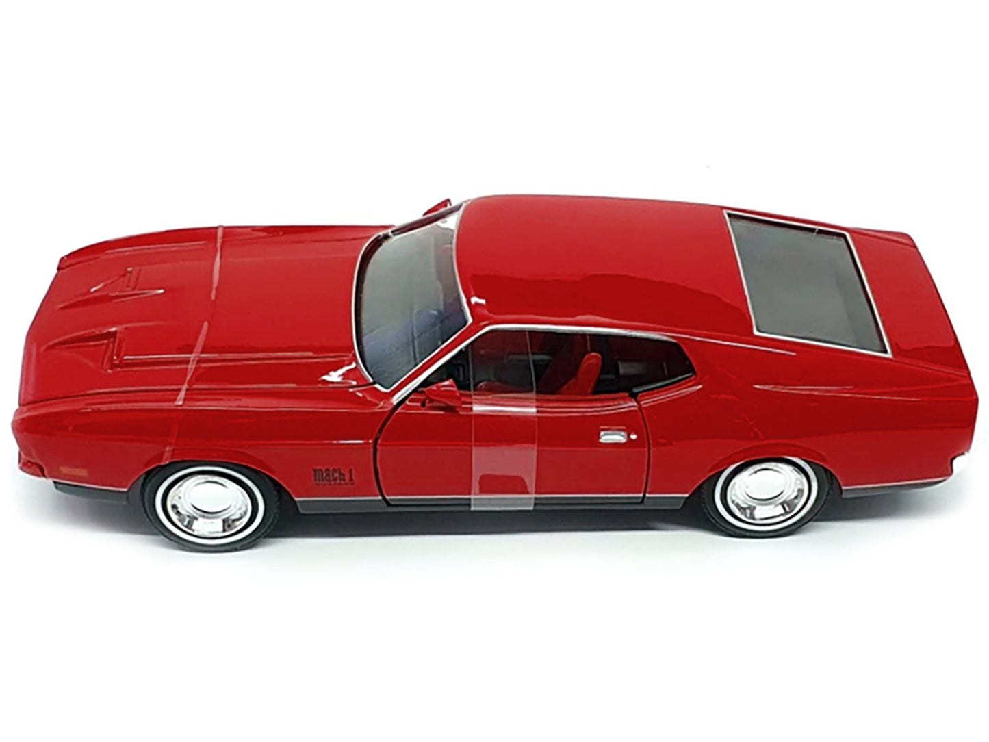 1971 Ford Mustang Mach 1 Red James Bond 007 "Diamonds are Forever" (1971) Movie "James Collection" Series 1/24 Diecast Model Car by Motormax <h2>1971 Motormax</h2> <p>High-quality perfect for collecto