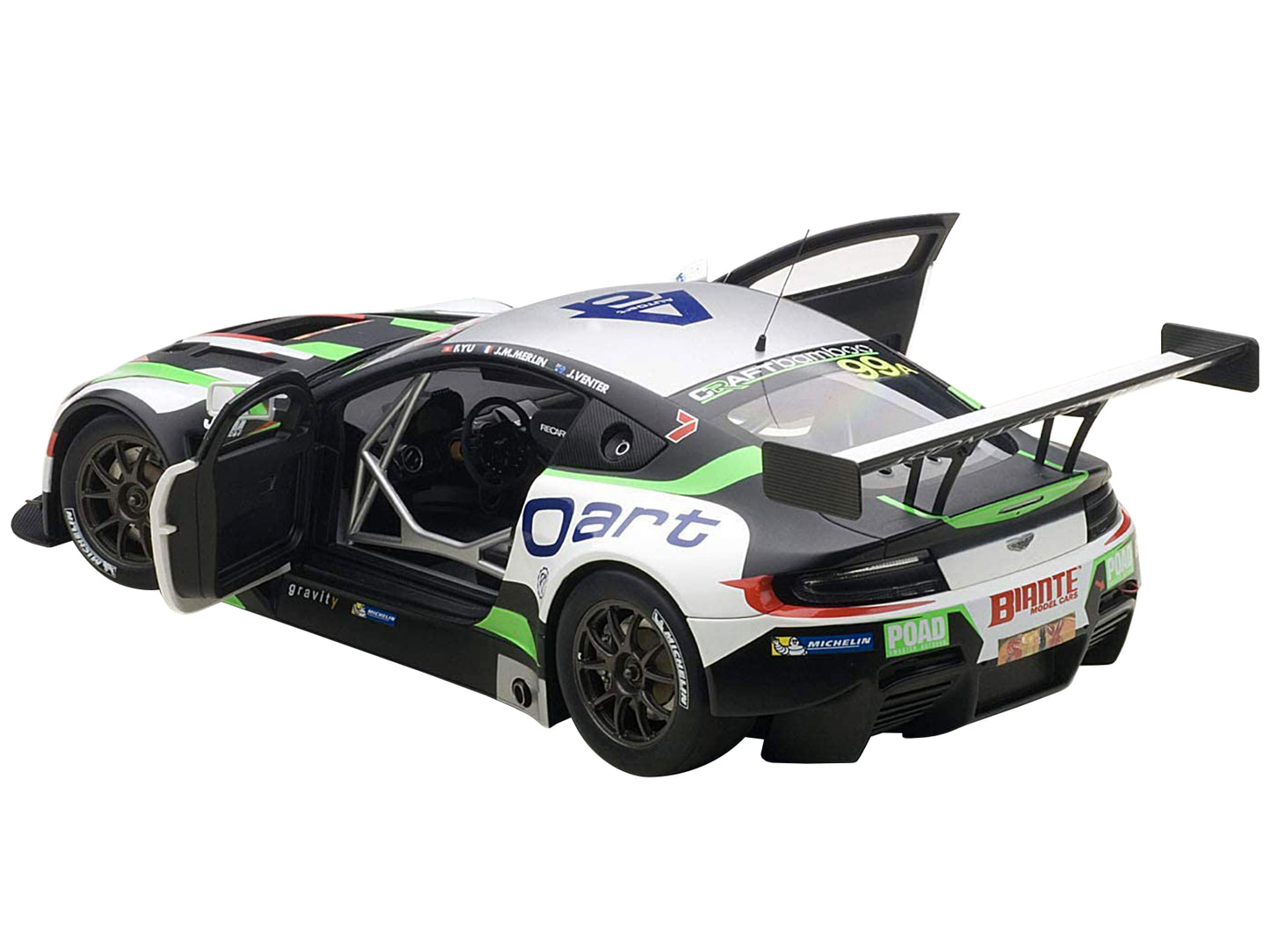 Aston Martin V12 Vantage Bathurst 12hour Endurance Race 2015 #99 JM. Merlin / J. Venter F. Yu 1/18 Model Car by Autoart <h2>Aston Autoart</h2> <p>High-quality diecast perfect for collectors and enthus