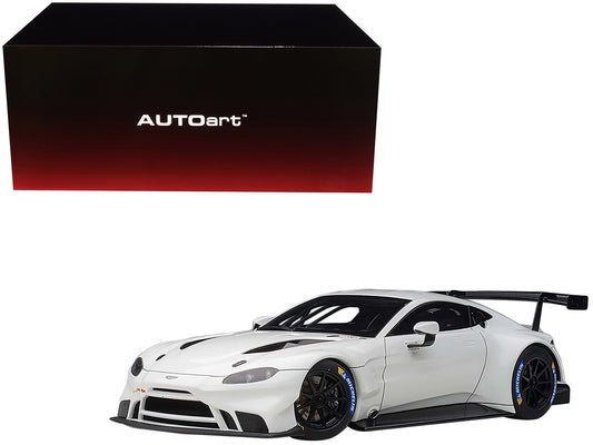 2018 Aston Martin Vantage GTE Le Mans PRO White with Carbon Accents 1/18 Model Car by Autoart <h2>2018 Autoart</h2> <p>High-quality diecast perfect for collectors and enthusiasts. Features detailed in