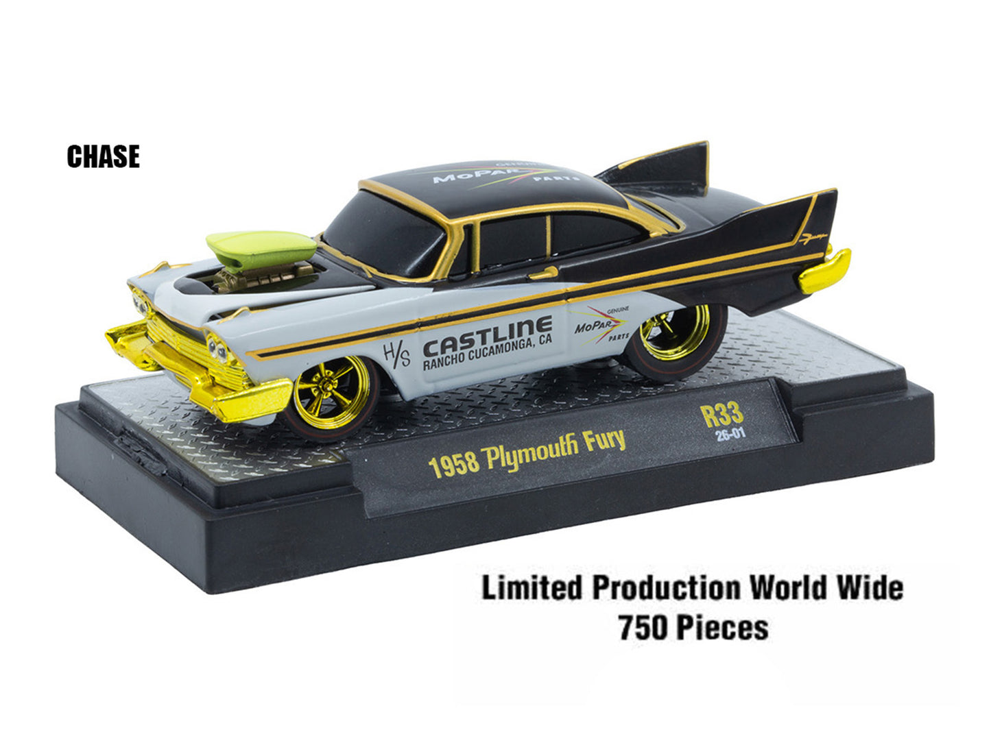 "Ground Pounders" 6 Cars Set Release 33 IN DISPLAY CASES Limited Edition 1/64 Diecast Model Cars by M2 Machines
