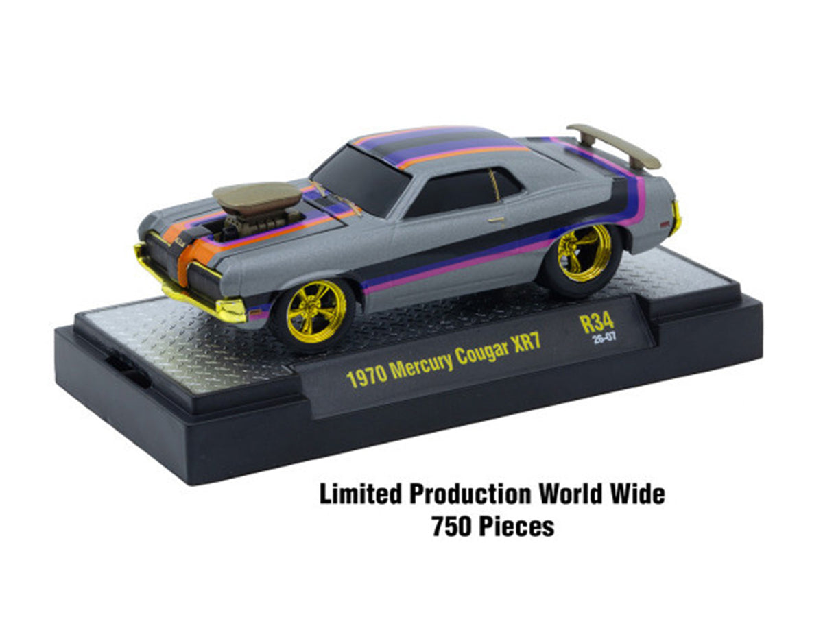 6 Cars Release #34 IN CASES 1/64 Diecast Model Car - M2