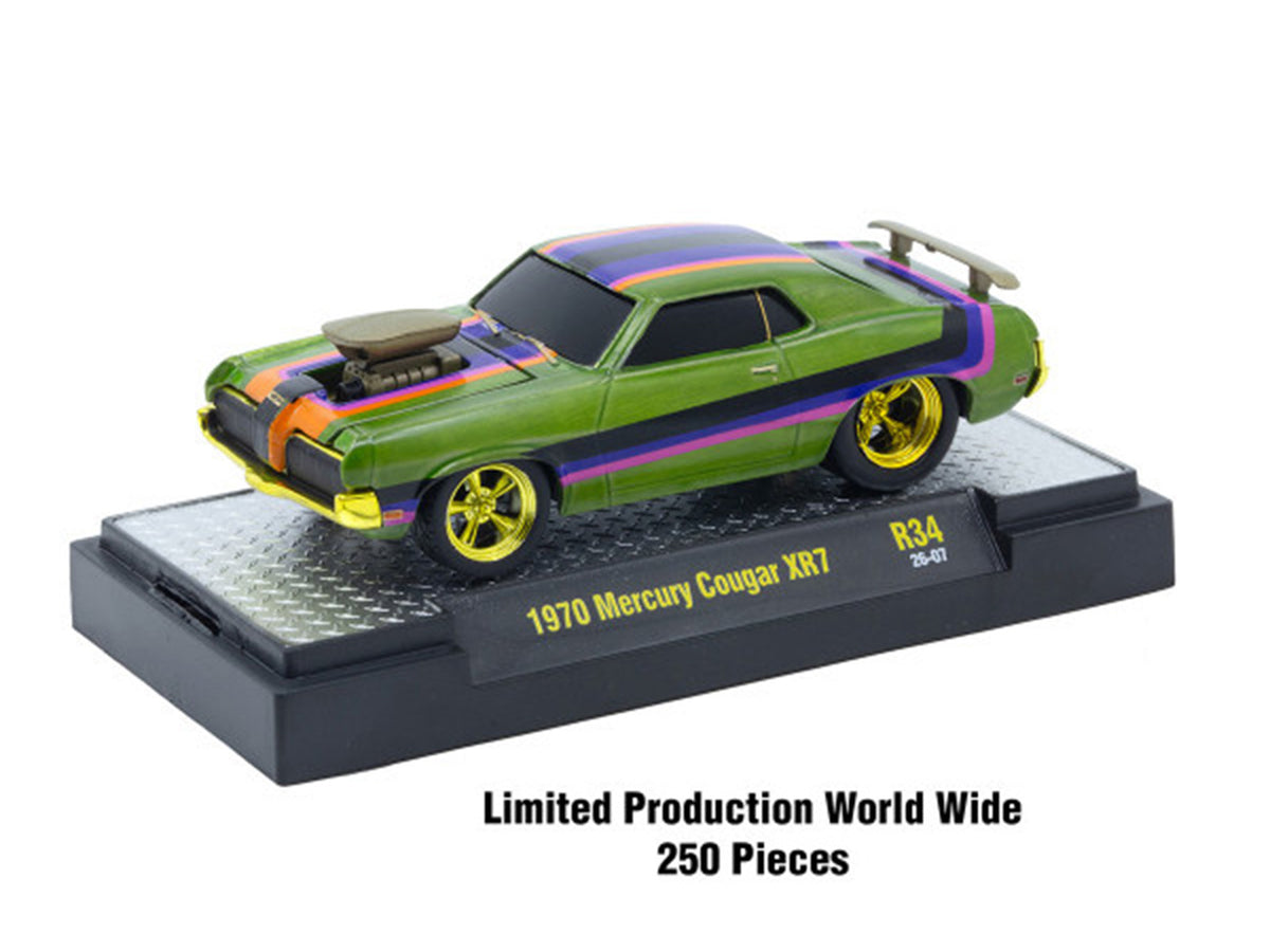 6 Cars Release #34 IN CASES 1/64 Diecast Model Car - M2