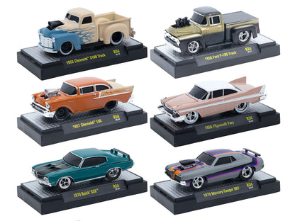 6 Cars Release #34 IN CASES 1/64 Diecast Model Car - M2