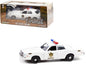 1975 Dodge Coronet White "Hazzard County Sheriff" 1/24 Diecast Model Car by Greenlight