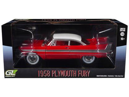 GreenLight 1958 Plymouth Fury Red with White Top and Interior "Hollywood Greatest Hits" Series 1/24 Diecast Model Car by <h2>1958 Greenlight</h2> <p>High-quality perfect for collectors enthusiasts. Fe