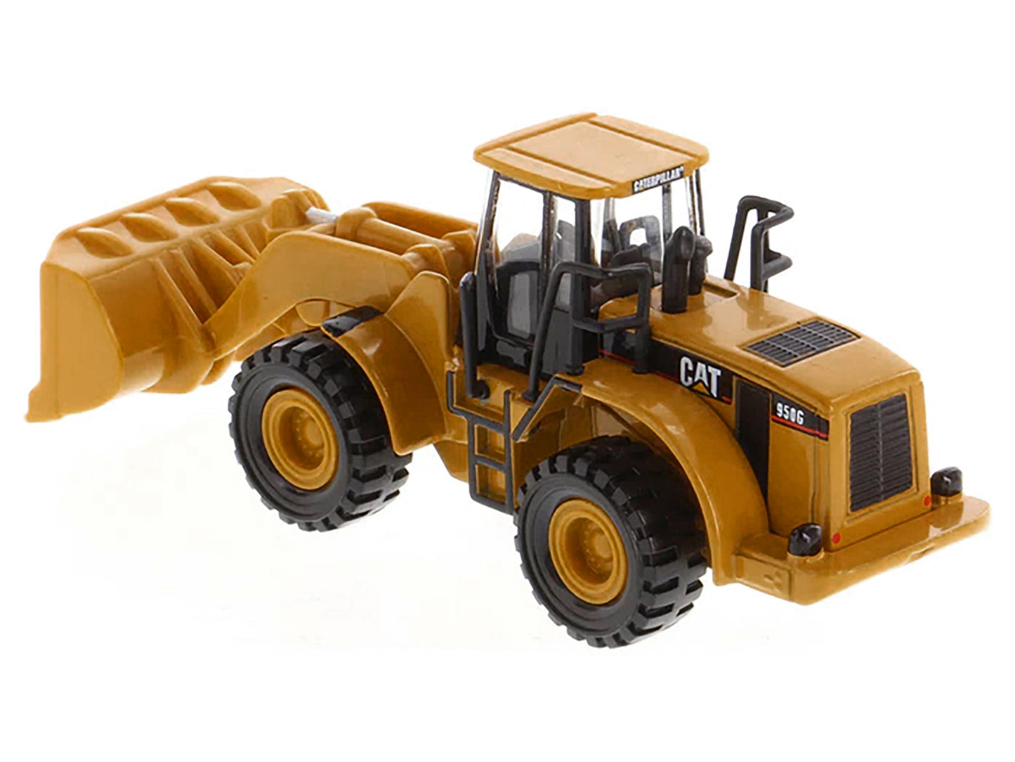 CAT Caterpillar 950G Series II Wheel Loader Yellow 1/87 (HO) Diecast Model by Masters <h2>CAT Masters</h2> <p>High-quality car perfect for collectors and enthusiasts. Features detailed interior exteri