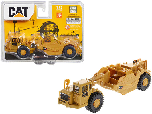 CAT Caterpillar 627G Auger Scraper Yellow 1/87 (HO) Diecast Model by Masters <h2>CAT Masters</h2> <p>High-quality car perfect for collectors and enthusiasts. Features detailed interior exterior crafts