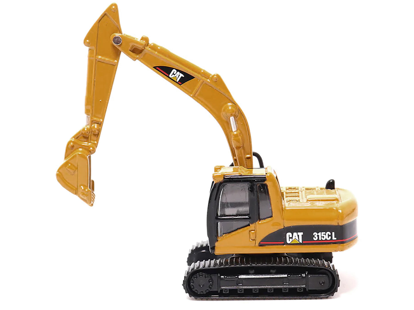 CAT Caterpillar CT660 Day Cab Tractor Blue Metallic with Lowboy Trailer and 315C L Hydraulic Excavator Yellow 1/87 (HO) Diecast Model by Masters <h2>CAT Masters</h2> <p>High-quality car perfect for co