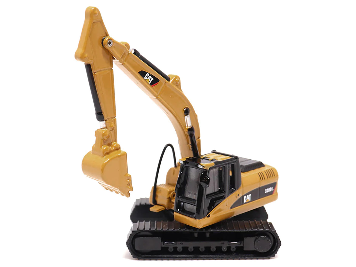 Kenworth T880 SBFS Sleeper Tandem Tractor Black with Lowboy Trailer and CAT 320D L Hydraulic Excavator Yellow 1/87 (HO) Diecast Model by Masters <h2>Kenworth Masters</h2> <p>High-quality car perfect f