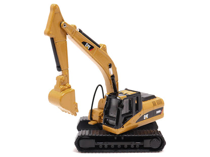 Kenworth T880 SBFS Sleeper Tandem Tractor Black with Lowboy Trailer and CAT 320D L Hydraulic Excavator Yellow 1/87 (HO) Diecast Model by Masters <h2>Kenworth Masters</h2> <p>High-quality car perfect f
