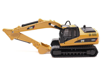 Kenworth T880 SBFS Sleeper Tandem Tractor Black with Lowboy Trailer and CAT 320D L Hydraulic Excavator Yellow 1/87 (HO) Diecast Model by Masters <h2>Kenworth Masters</h2> <p>High-quality car perfect f