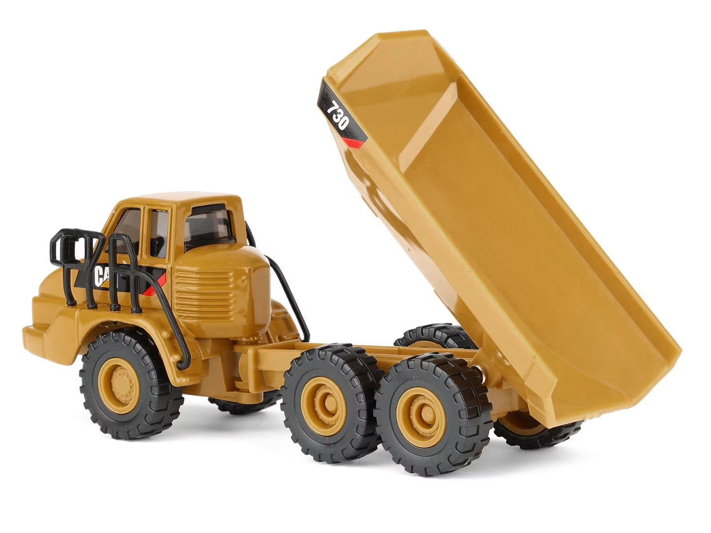 CAT Caterpillar 730 Articulated Truck Yellow 1/87 (HO) Diecast Model by Masters <h2>CAT Masters</h2> <p>High-quality car perfect for collectors and enthusiasts. Features detailed interior exterior cra
