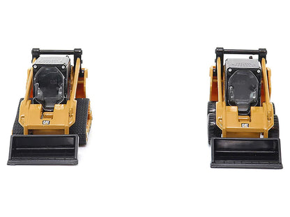 CAT Caterpillar 272D2 Skid Steer Loader Yellow and 297D2 Compact Track Set of 2 pieces 1/64 Diecast Models by Masters <h2>CAT Masters</h2> <p>High-quality model car perfect for collectors enthusiasts.