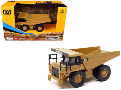CAT Caterpillar 775E Off-Highway Dump Truck Yellow 1/64 Diecast Model by Masters <h2>CAT Masters</h2> <p>High-quality car perfect for collectors and enthusiasts. Features detailed interior exterior cr