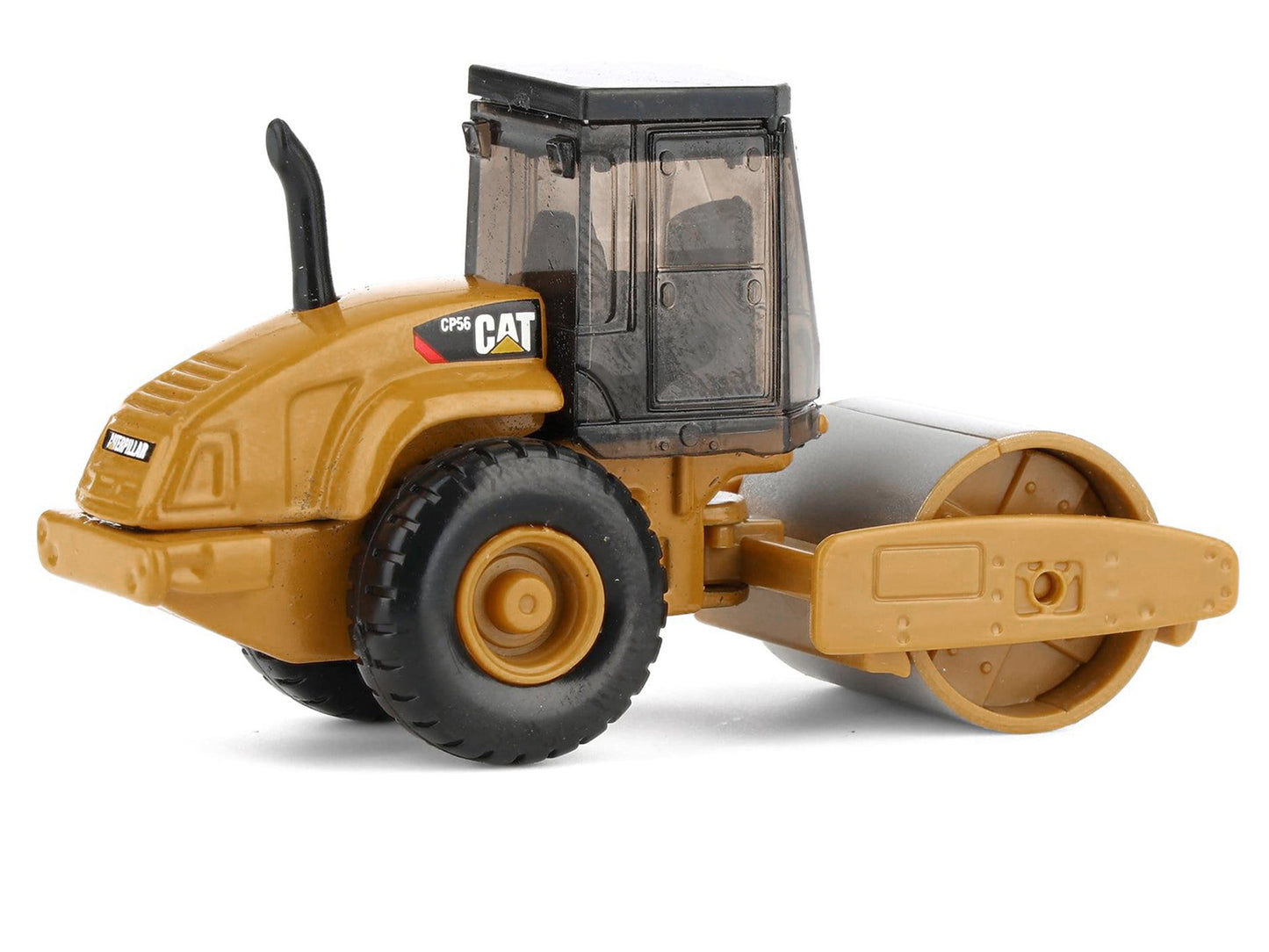 CAT Caterpillar CS56 Roller with Interchangeable Front Attachment Yellow 1/87 (HO) Diecast Model by Masters <h2>CAT Masters</h2> <p>High-quality car perfect for collectors and enthusiasts. Features de