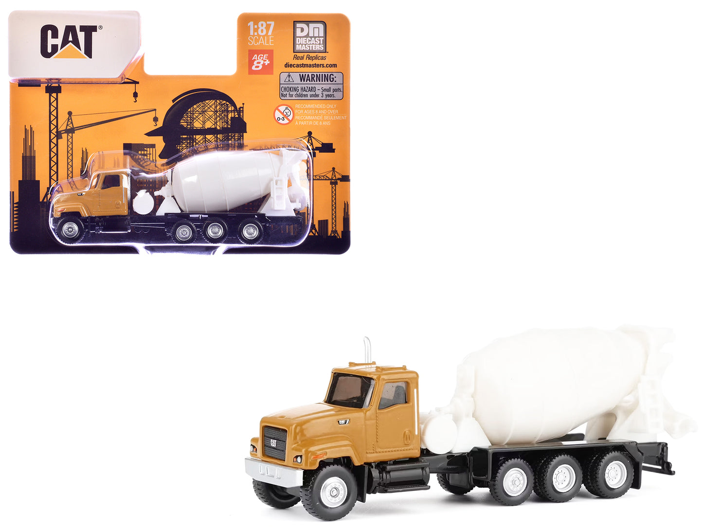 CAT Caterpillar CT681 Concrete Mixer Yellow 1/87 (HO) Diecast Model by Masters <h2>CAT Masters</h2> <p>High-quality car perfect for collectors and enthusiasts. Features detailed interior exterior craf