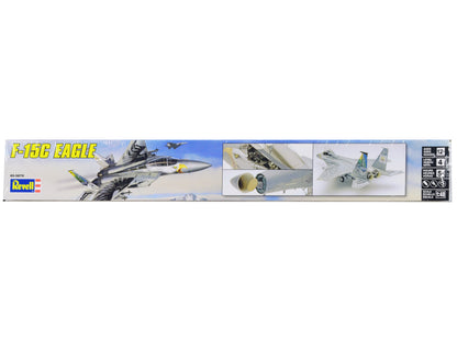 Level 4 Model Kit McDonnell Douglas F-15C Eagle Fighter Aircraft 1/48 Scale