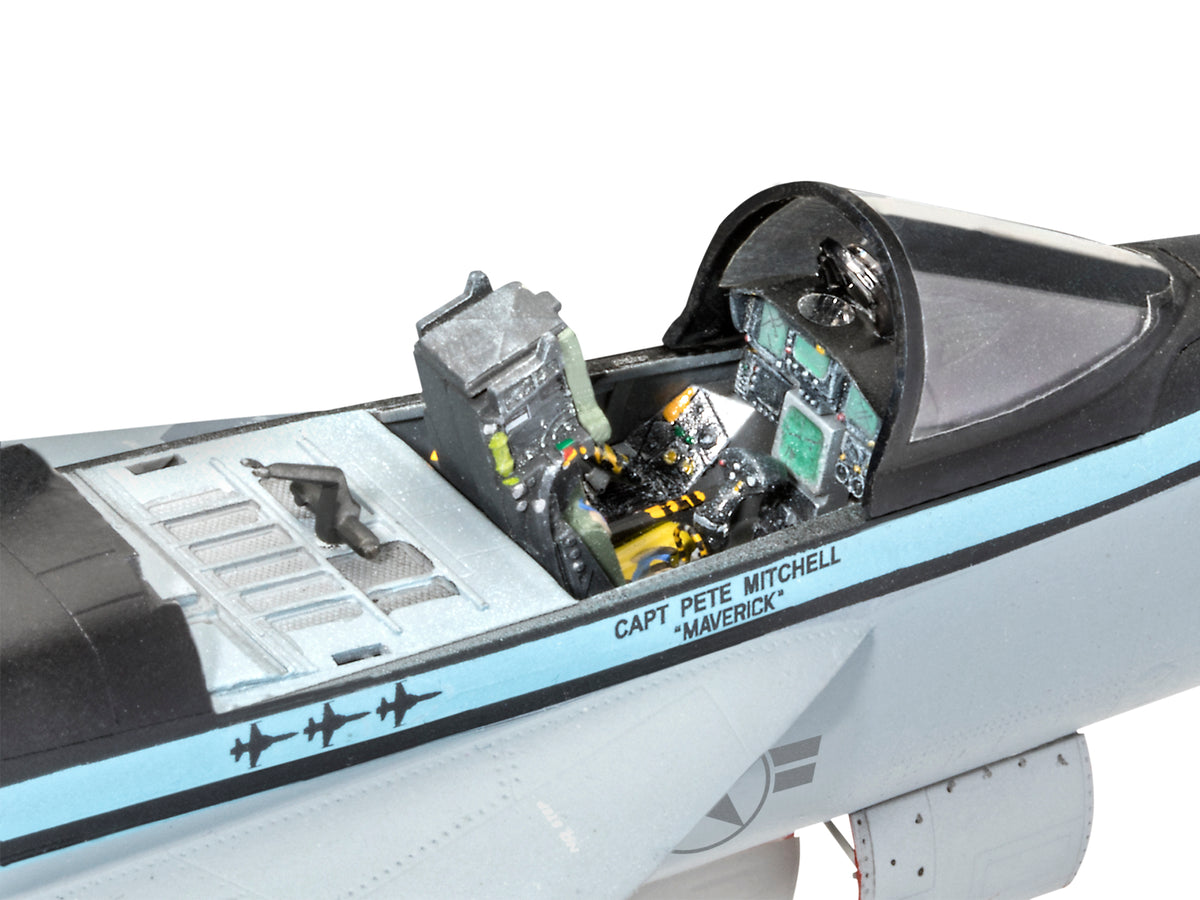 Level 5 Model Kit Maverick's F/A-18E Super Hornet Jet Top Gun: Maverick Movie