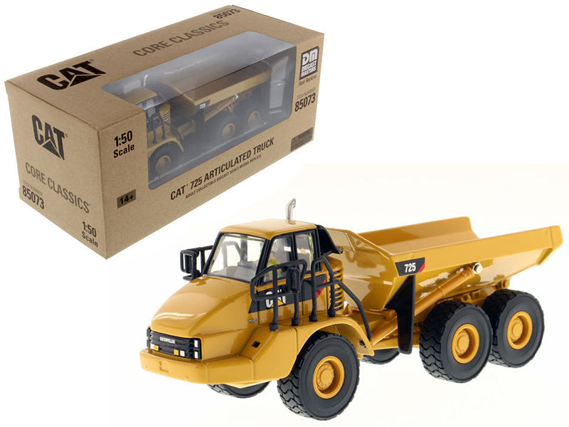 CAT Caterpillar 725 Articulated Truck with Operator "Core Classics Series" 1/50 Diecast Model by Masters <h2>CAT Masters</h2> <p>High-quality car perfect for collectors and enthusiasts. Features detai