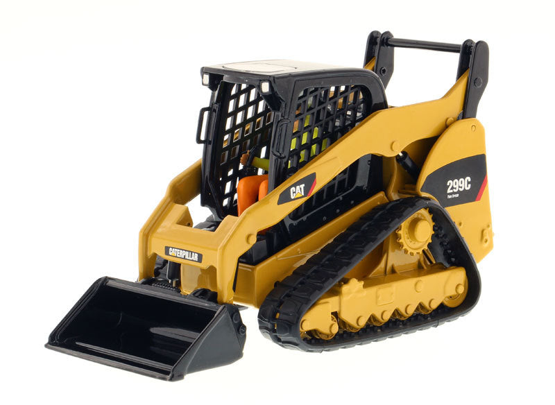 CAT Caterpillar 299C Compact Track Loader with Work Tools and Operator "Core Classics" Series 1/32 T&y Diecast Model by T&y Diecast Masters