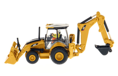 CAT Caterpillar 450E Backhoe Loader with Operator "High Line" Series 1/87 (HO) Scale Diecast Model by Masters <h2> Masters</h2> <p>High-quality car perfect for collectors and enthusiasts. Features det