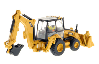 CAT Caterpillar 450E Backhoe Loader with Operator "High Line" Series 1/87 (HO) Scale Diecast Model by Masters <h2> Masters</h2> <p>High-quality car perfect for collectors and enthusiasts. Features det