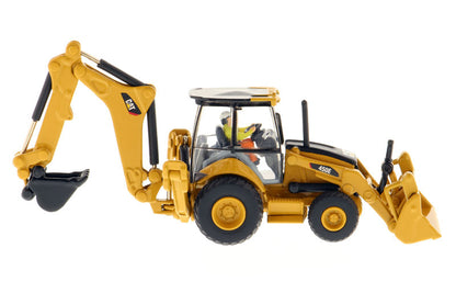 CAT Caterpillar 450E Backhoe Loader with Operator "High Line" Series 1/87 (HO) Scale Diecast Model by Masters <h2> Masters</h2> <p>High-quality car perfect for collectors and enthusiasts. Features det