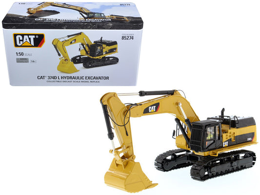 CAT Caterpillar 374D L Hydraulic Excavator with Operator "High Line" Series 1/50 Diecast Model by Masters <h2>CAT Masters</h2> <p>High-quality car perfect for collectors and enthusiasts. Features deta