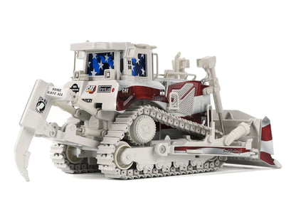 CAT Caterpillar D8T Track Type Tractor with Single Shank Ripper "Brent Scarbrough & Co." Patriotic Livery "High Line" Series 1/50 Diecast Model by Masters <h2>CAT Masters</h2> <p>High-quality car perf