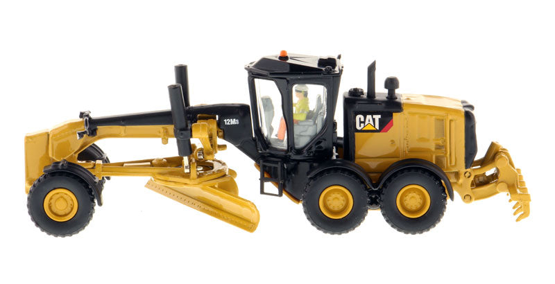 CAT Caterpillar 12M3 Motor Grader with Operator "High Line" Series 1/87 (HO) Scale Diecast Model by Masters <h2>CAT Masters</h2> <p>High-quality car perfect for collectors and enthusiasts. Features de