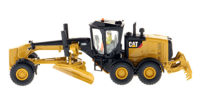 CAT Caterpillar 12M3 Motor Grader with Operator "High Line" Series 1/87 (HO) Scale Diecast Model by Masters <h2>CAT Masters</h2> <p>High-quality car perfect for collectors and enthusiasts. Features de