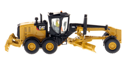 CAT Caterpillar 12M3 Motor Grader with Operator "High Line" Series 1/87 (HO) Scale Diecast Model by Masters <h2>CAT Masters</h2> <p>High-quality car perfect for collectors and enthusiasts. Features de