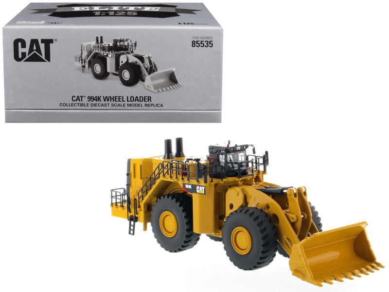 CAT Caterpillar 994K Wheel Loader "Elite Series" 1/125 Diecast Model by Masters <h2>CAT Masters</h2> <p>High-quality car perfect for collectors and enthusiasts. Features detailed interior exterior cra
