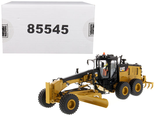 CAT Caterpillar 14M3 Motor Grader with Operator "High Line Series" 1/50 Diecast Model by Masters <h2>CAT Masters</h2> <p>High-quality car perfect for collectors and enthusiasts. Features detailed inte