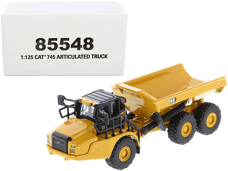CAT Caterpillar 745 Articulated Dump Truck "High Line" Series 1/125 Diecast Model by Masters <h2>CAT Masters</h2> <p>High-quality car perfect for collectors and enthusiasts. Features detailed interior