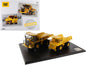 CAT Caterpillar 769 Off-Highway Truck (1963-2006) and 770 (2007-Present) with Operators "Evolution Series" Set of 2 pieces 1/50 Diecast Models by Masters <h2>CAT Masters</h2> <p>High-quality model car