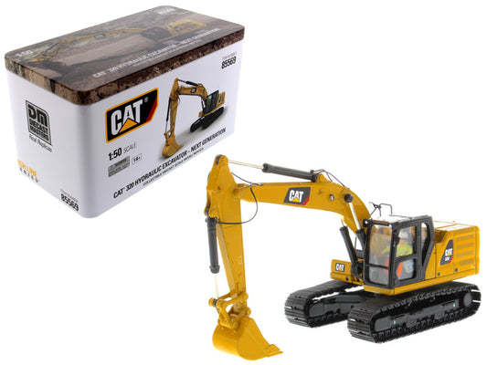 CAT Caterpillar 320 Hydraulic Excavator with Operator High Line Series 1/50 Diecast Model by Masters <h2>CAT Masters</h2> <p>High-quality car perfect for collectors and enthusiasts. Features detailed